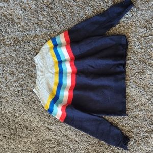 Boden colorful sweater wool blend size L